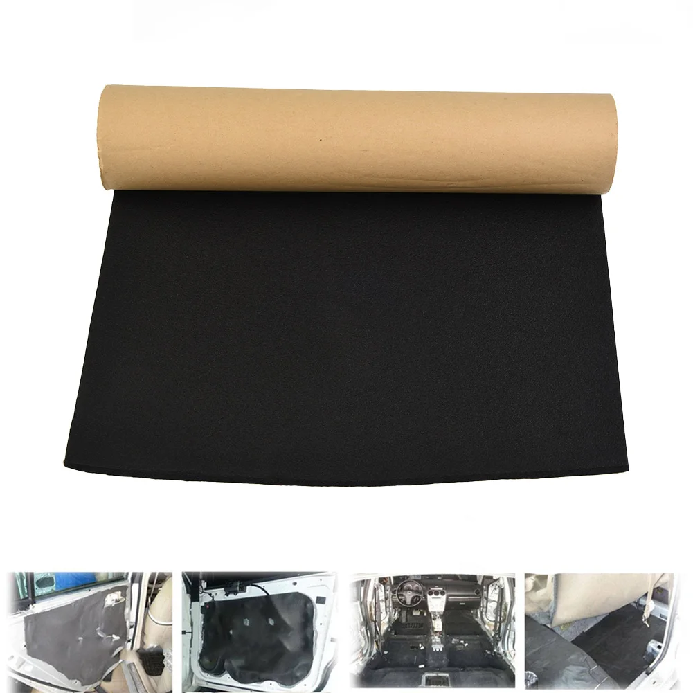 

1pc Car Sound-Proof Deadening Insulation Foam 30cm*50cm*6mm Rubber +plastic Sound & Heat Insulation Cotton Auto Interior Parts