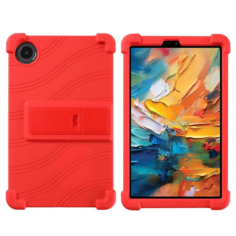 For TCL TAB 8 NXTPAPER 5G 8.7 Inch 8189S Tablet Case Shockproof Cover Kids Soft Silicon Stand Protective Shell