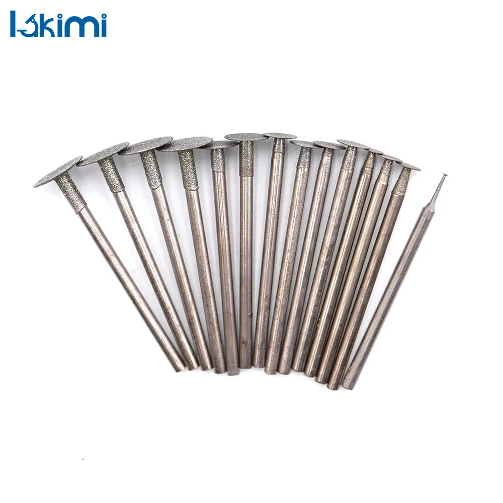 Engraving Tool Heads – Diamond Grinding & Polishing Nozzles, Needle Engraving and Carving Tools for Detailing LAKIMI LK-AA205