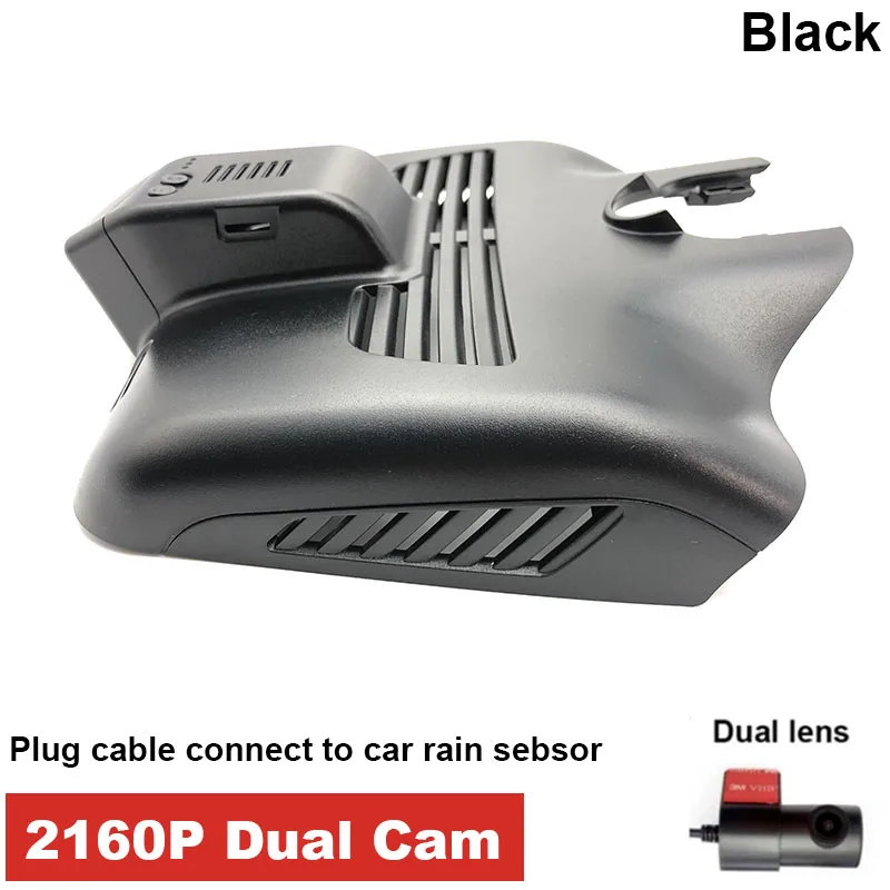 4K UHD Dashcam für Mercedes-Benz C-Klasse C300 GLC 220d X253 C260 W205 2015~2019 Plug-and-Play Auto-DVR WLAN-Videorekorder