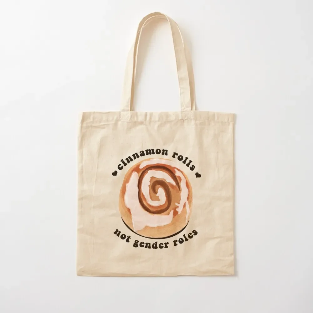 

Cinnamon Rolls, NOT Gender Roles! Tote Bag Eco bag foldable reusable bag the tote