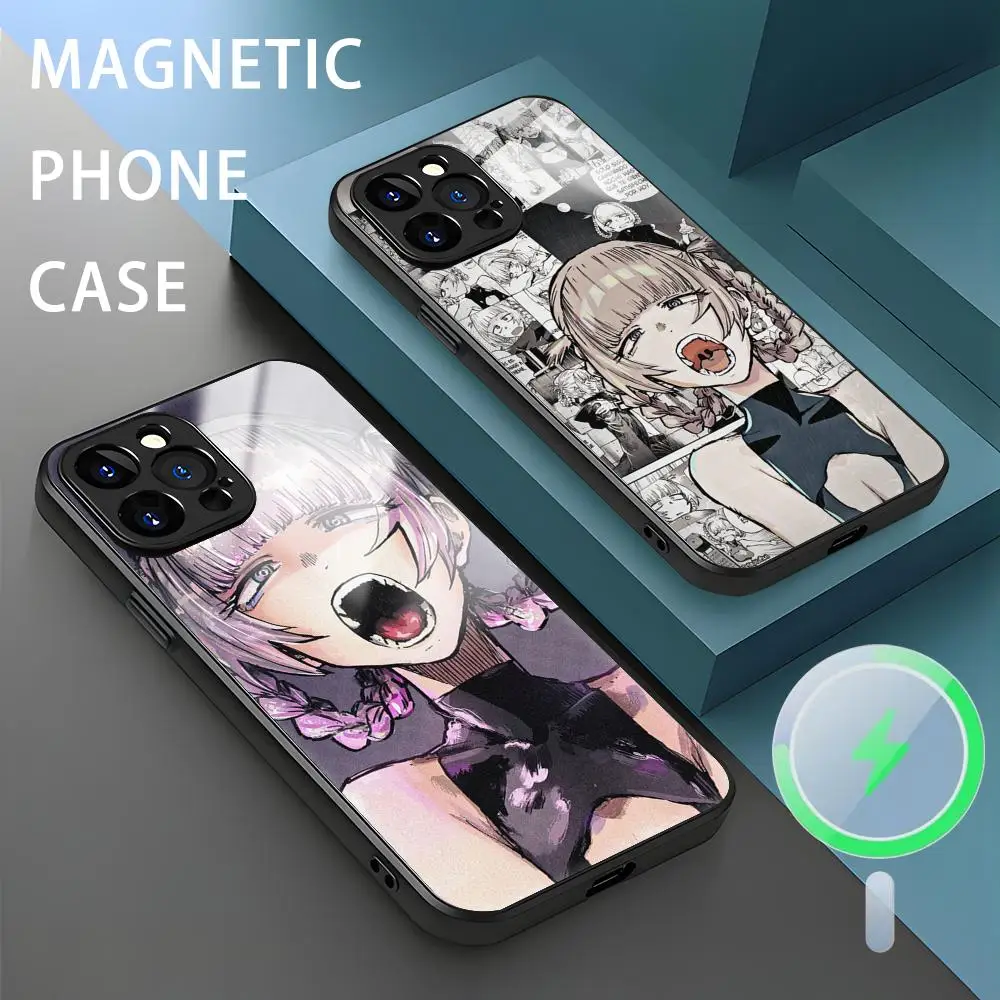 Call of the night anime design Phone Case For iPhone 16 15 14 13 12 11 X XR XS 8 Plus Mini Pro Max Glass Magnetic Case