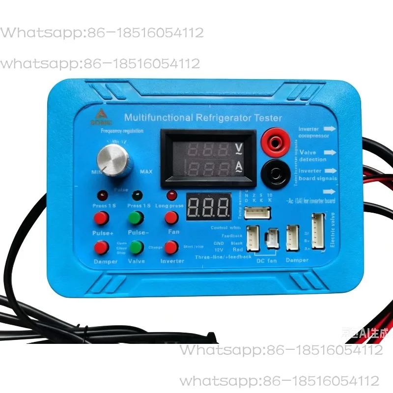 English Version Refrigerator Compressor Inverter Board Tester Pulse Solenoid Valve Inverter Refrigerator Test Tool Universal