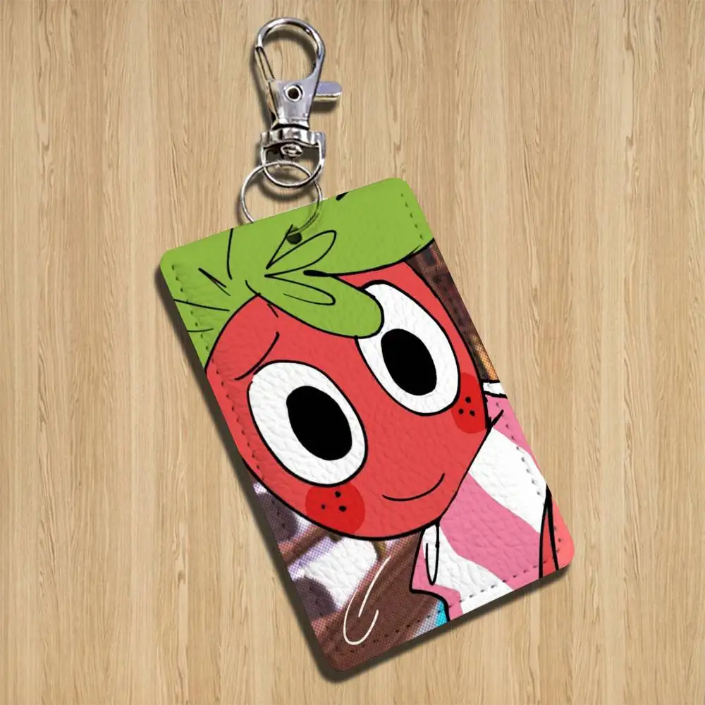 Brelok COOL D-Dandys World Sprout, etui na karty do metra, bankowe, autobusowe, identyfikator, portfel, wzór teksturowany