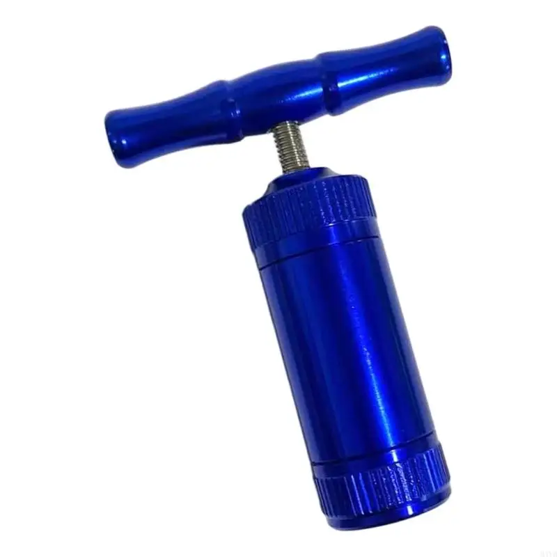 Compactador polvo compacto y metálico con cómodo para hierbas y especias, prensado preciso, funcionamiento suave, M4YD