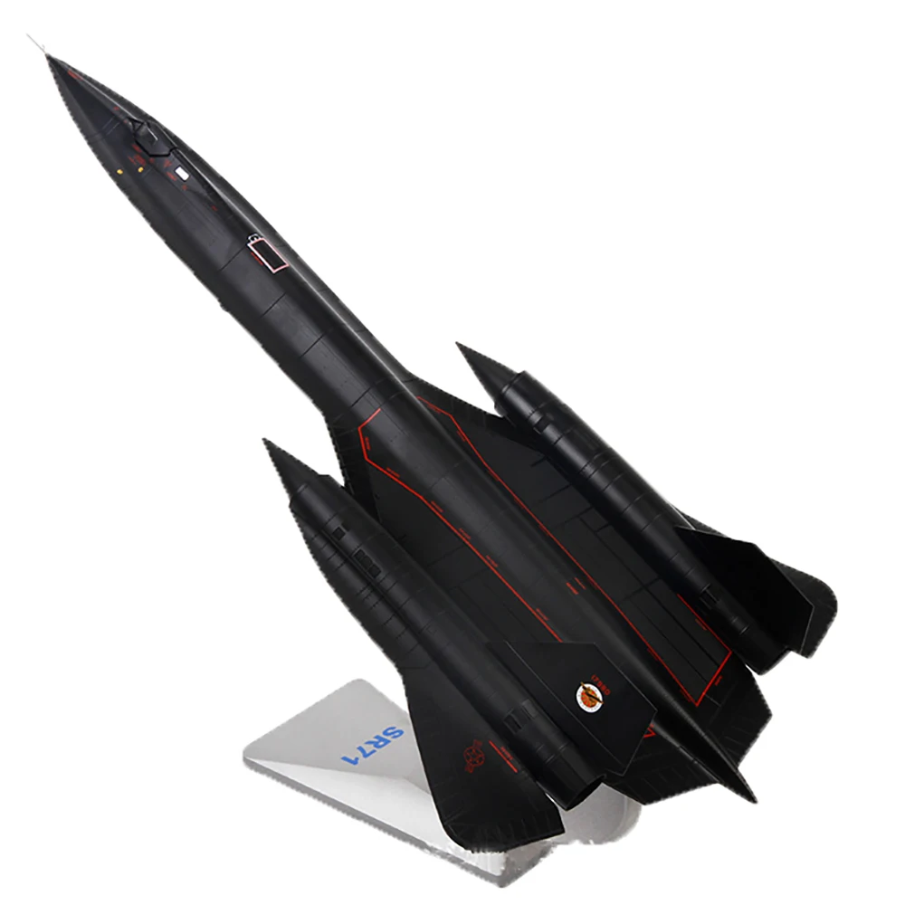 1/72 Scale Alloy Strategic Reconnaissance Aircraft SR-71 US Air Force SR71 Blackbird Model Fighter Toy Children Gift Collection