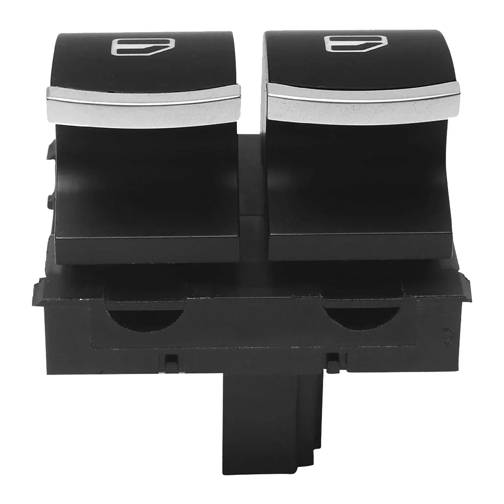 #09L Car Power Window Switch Button,Power Window Switch for Volkswagen Golf Eos GTI Rabbit B6 2006-2013,Black