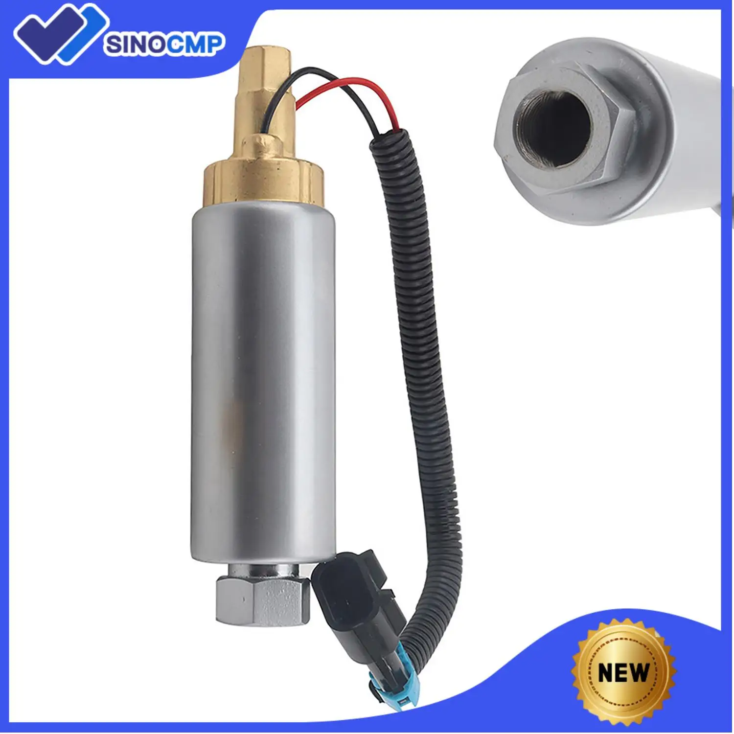 1 st 2-pins elektrische brandstofpomp 861156 A1 807949 A1 Voor MerCruiser EFI MPI V8 305 350 454 502 PH500-M014 Nieuwe Auto-onderdelen