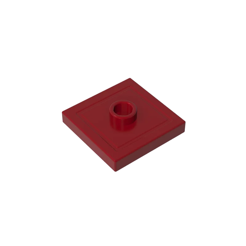 Gobricks 1 pièces MOC 2x2 briques avec goujon central Compatible avec 87580 23893 92569 modèle blocs de construction pièces enfants Puzzle jouets