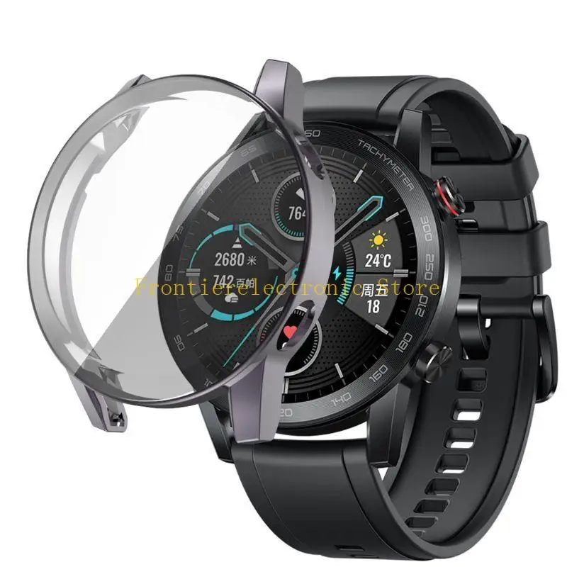 G8DB para 2 46 mm Accesorios reloj inteligente Clear Protector Protector Case