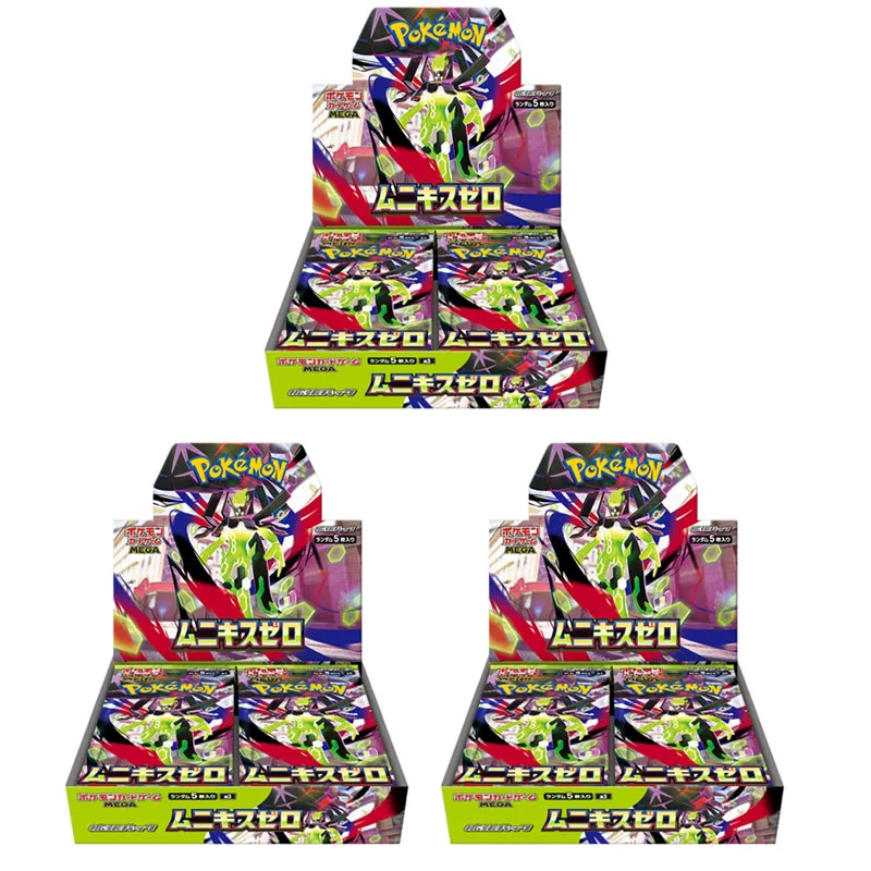 Originele Pokémon Japanse versie M5 Eye of The Abyss M6 Emerald Storm M2 M3 M4 Uitbreidingspakket Spelkaart Speelgoed