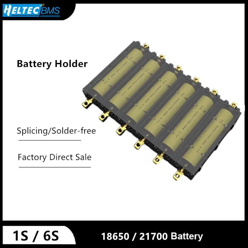 Modułowy slot na baterie /21700/18650/ Obudowa na baterie/Bezpołąkowy moduł do montażu baterii litowych/ Elektroniczny wysokoprądowy miedziany słupek — zdjęcie produktu 7
