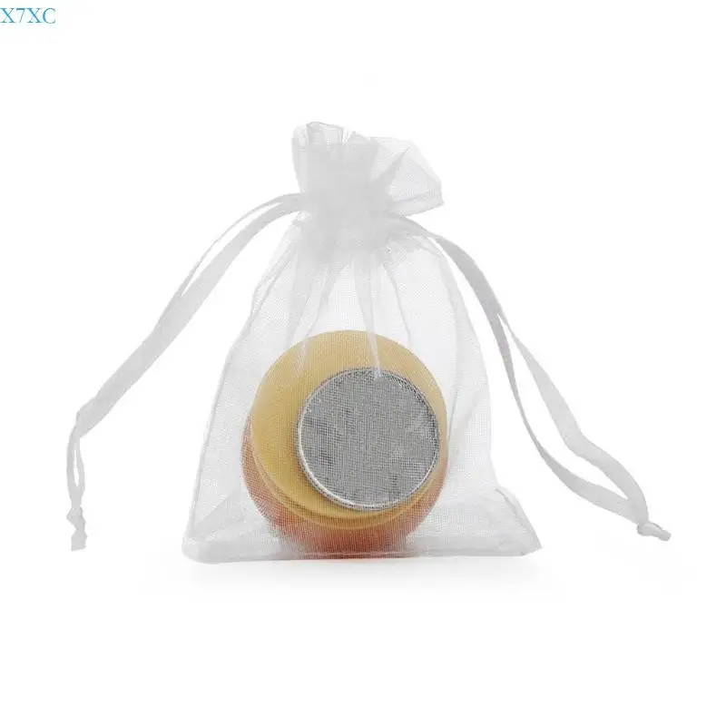 X7XC Practical Polyester Mesh Fruit Protections Bags For Orchards Use Drawstring Closure Anti Bird Insect