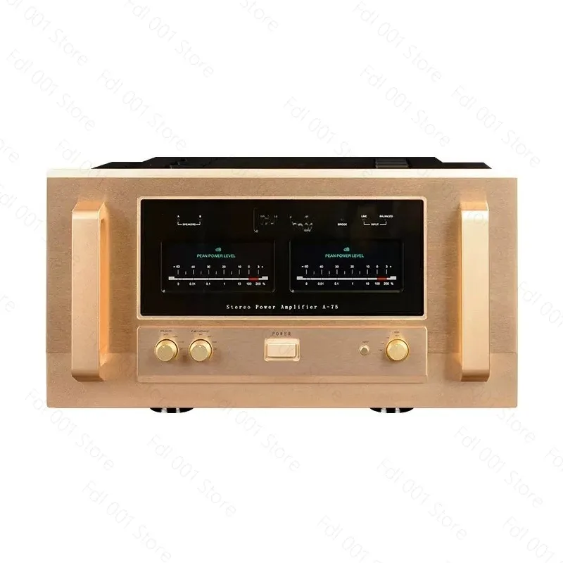 220V/110V Damping Coefficient 1000 Maximum Power  A-75 Pure Class A Golden Voice HIFI Amplifier Voltage Consumption 520W