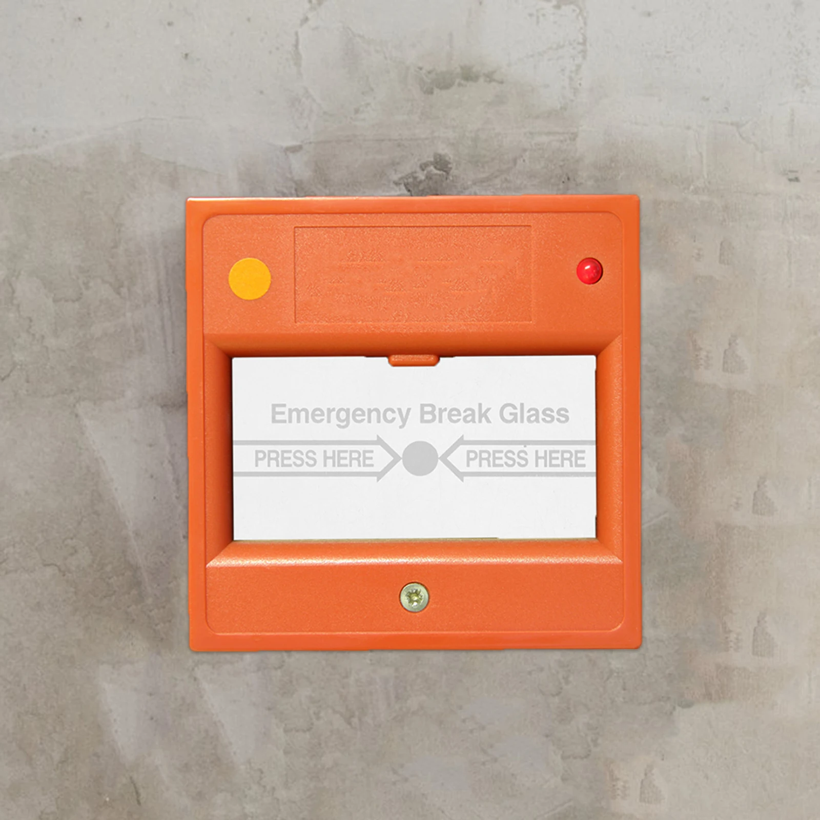 3Pcs Glass Piece for Fire Alarm Replacement - Manual Break Glass Switch Cover Panel for Emergency Security Alarm System