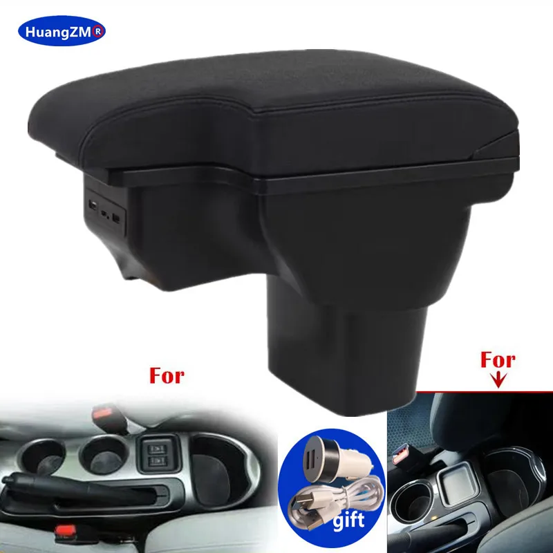 

For NISSAN juke Armrest box For Infiniti ESQ Car armrest 2010-2019 accessories interior details storage box Retrofit parts USB