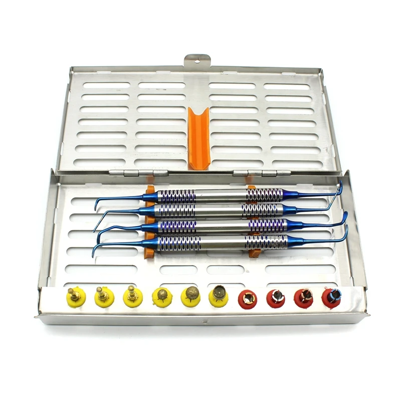 1Set Dental Sinus Lifting Elevation Kit Implant Drills Stoppers Periosteal Separator Plant External Lifting Drill Tools