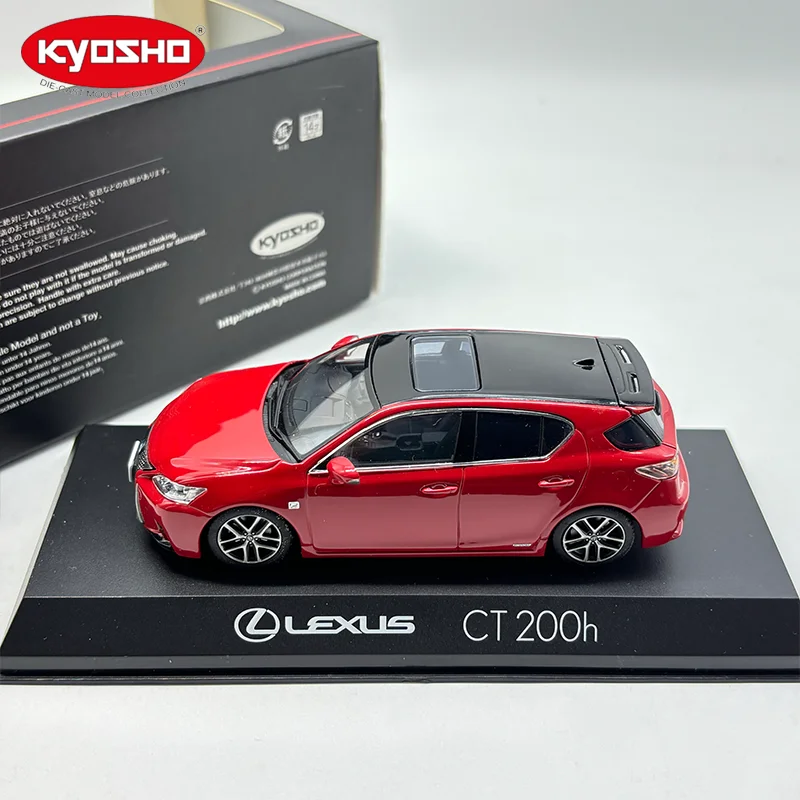 Auf Lager Kyosho 1:43 Maßstab Lexus Ct200h F-Sport Legierung Druckguss Auto Modell Spielzeug Simulation Spielen Fahrzeug für Kinder Geschenk Auf Lager