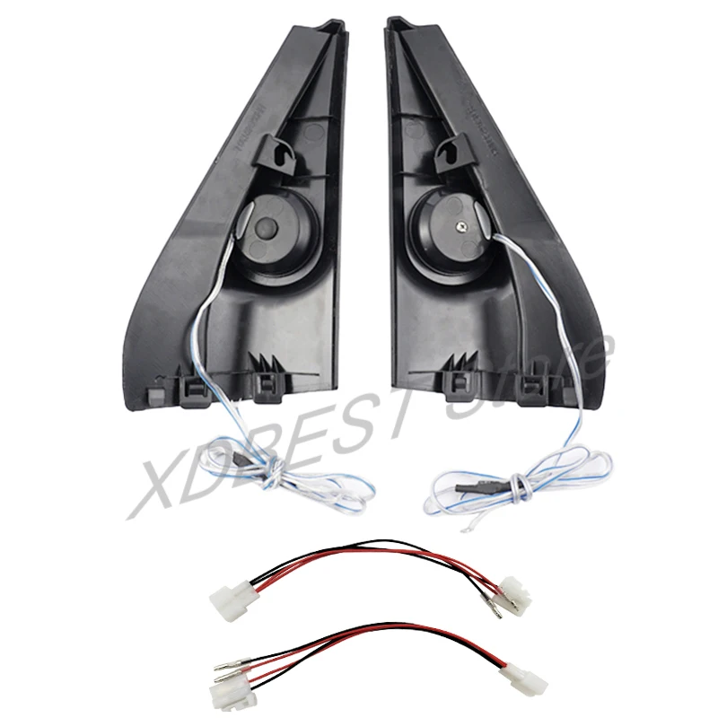 2PCS A Pillar Audio Speaker Panel Horn For Suzuki Jimny JB64 Sierra JB74W 2019 2023 Frame Sound Interior Refit Accessories