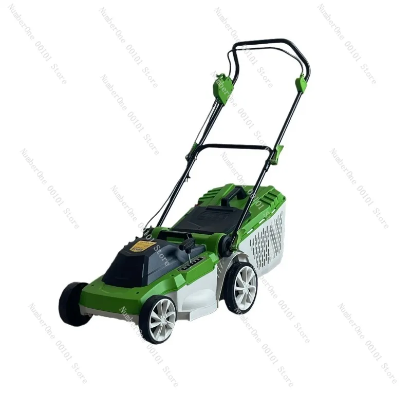 

SOURCE Factory Electric Mower High Power Hay Feeder W Hand Push Lawn Machine Foldable Belt Pruning Machine