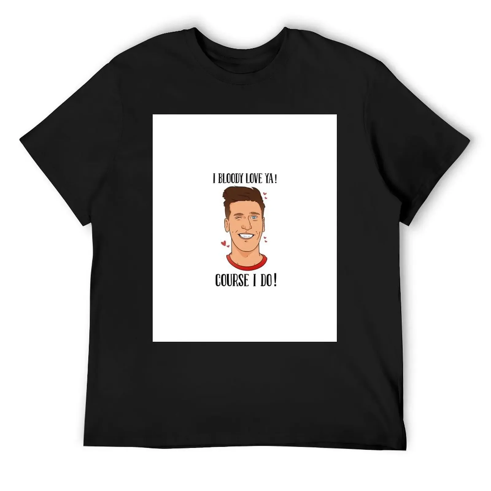 

Bradley Rose I Bloody Love Ya T-Shirt boys whites graphic t shirts kawaii clothes summer clothes heavy weight t shirts for men