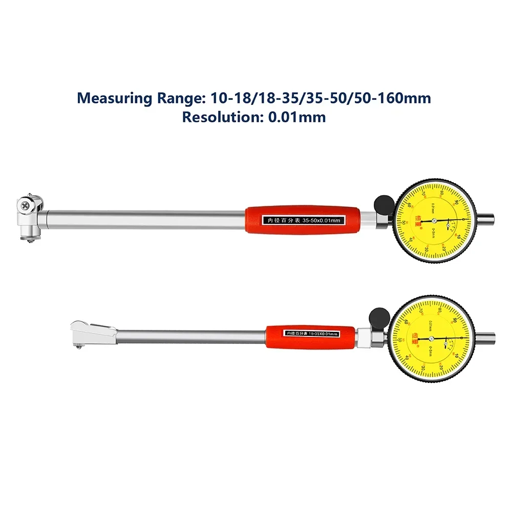 Precyzyjna wskaźnik wybierania średnicy wewnętrznej, średnica wewnętrzna cylindra miernika szybkiego pomiaru partii wymiarów średnicy wewnętrznej
