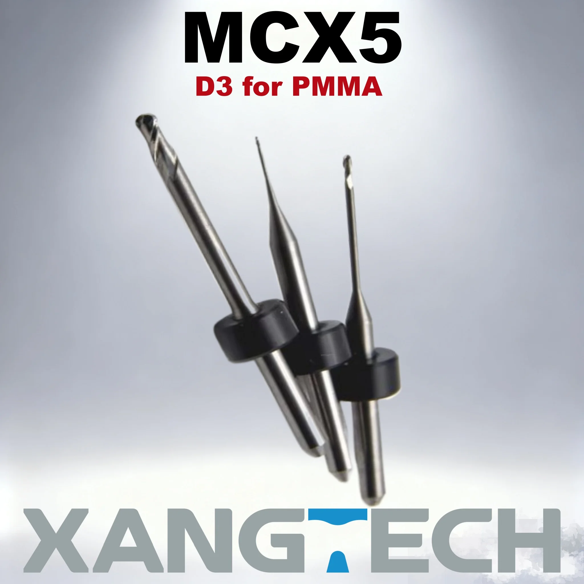 XANGTECH MCX5 PMMA Milling Bur Sirona Cerec for PMMA Blocks CAD CAM Dental Material Milling Cutters Dental Lab Dentistry