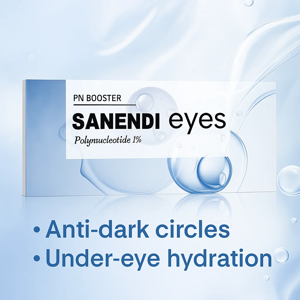 Sanendi 2ML HA عيون الهالات السوداء كيس العين لمحلول زيت مصل العين الببتيد أحدث الوشم #1