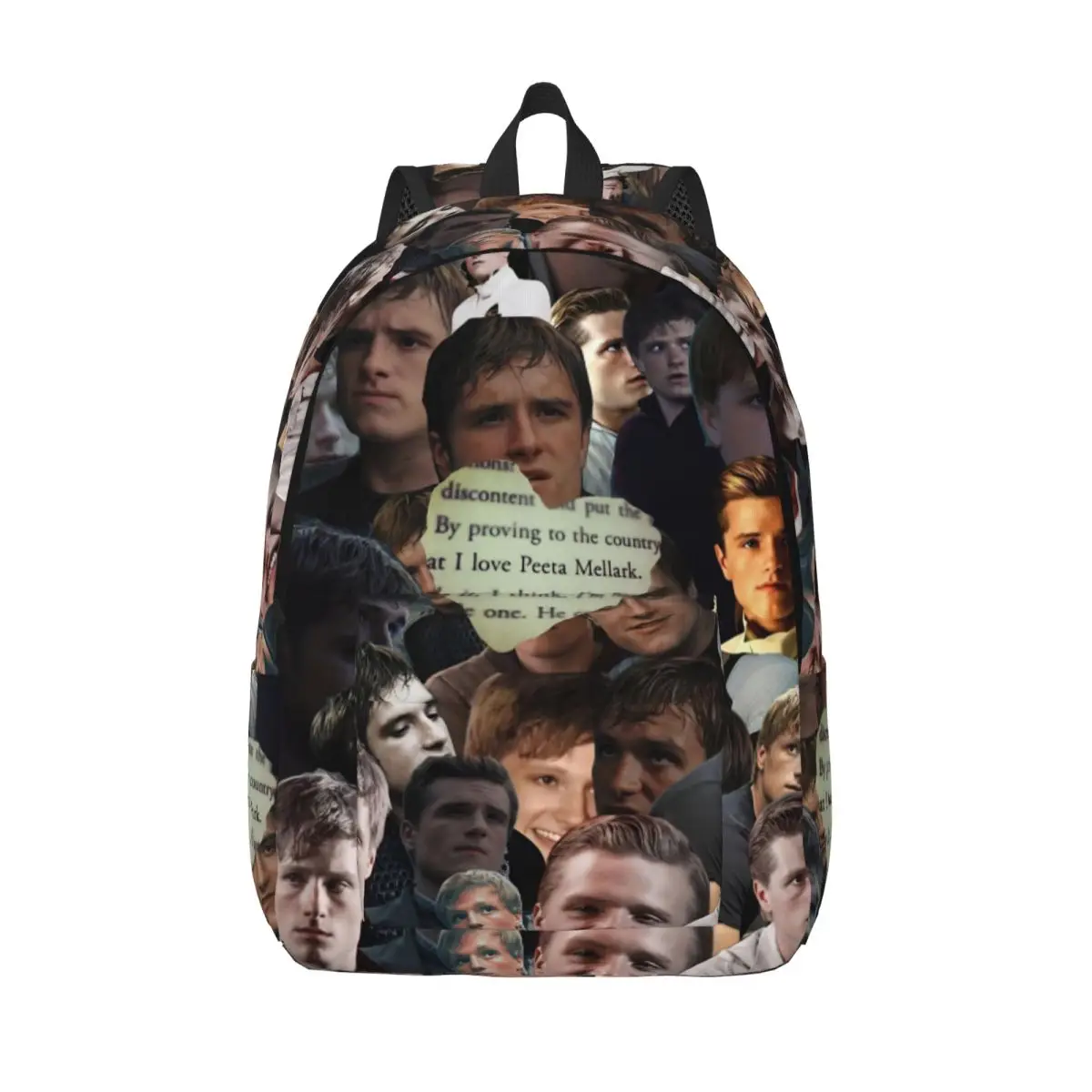 

Подростковый рюкзак Hunger Games Peeta Mellark, уличный студенческий рюкзак Джоша Хейдерсона для мужчин и женщин, сумка через плечо для колледжа
