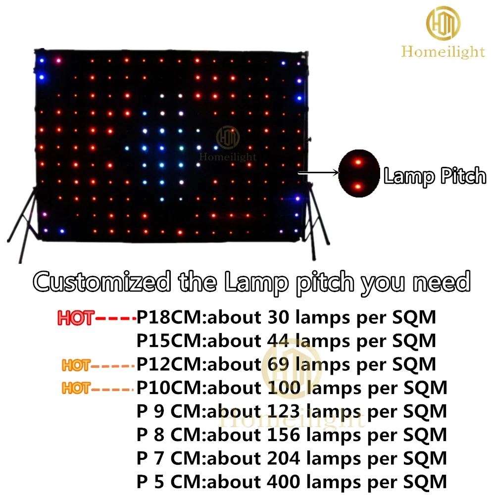 P10cm 4*6m Led Video Curtain F - Event Party Dj 评论和价格