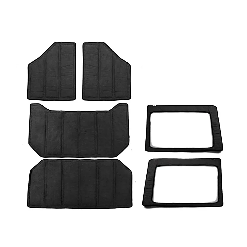 Roof/Rear Window Heat Insulation Cotton Cover Pad Sound Deadener Mat For BeiJing BJ40L 2015-2021 2/4-Door Car Interior
