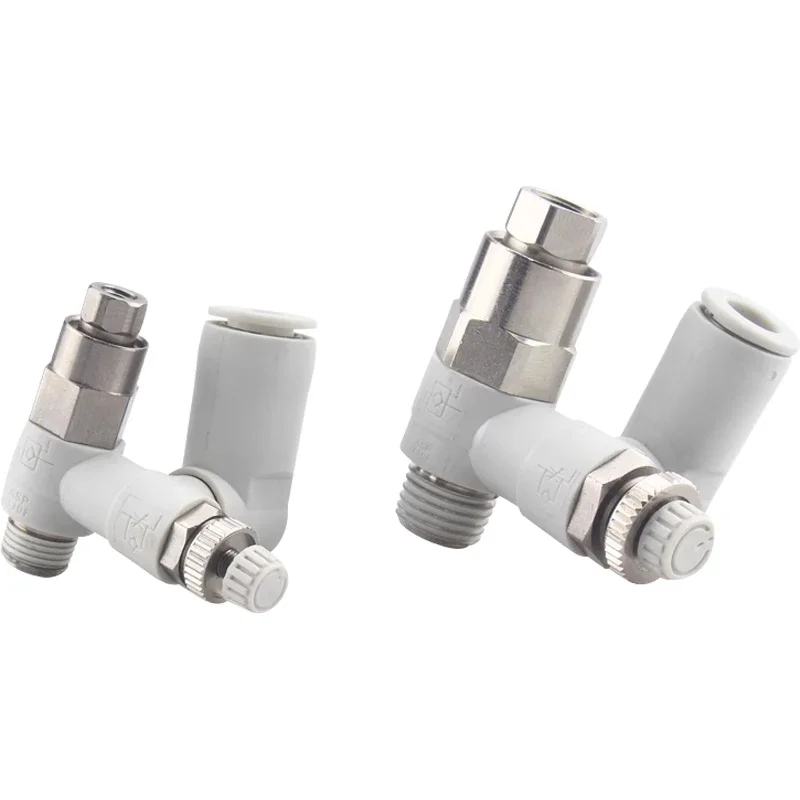 SMC Pilot check valve speed control valve quick connector ASP330F-01-06S 08S ASP430F-02-06S 08S ASP530F-03-08S 10S ASP630F-04-10