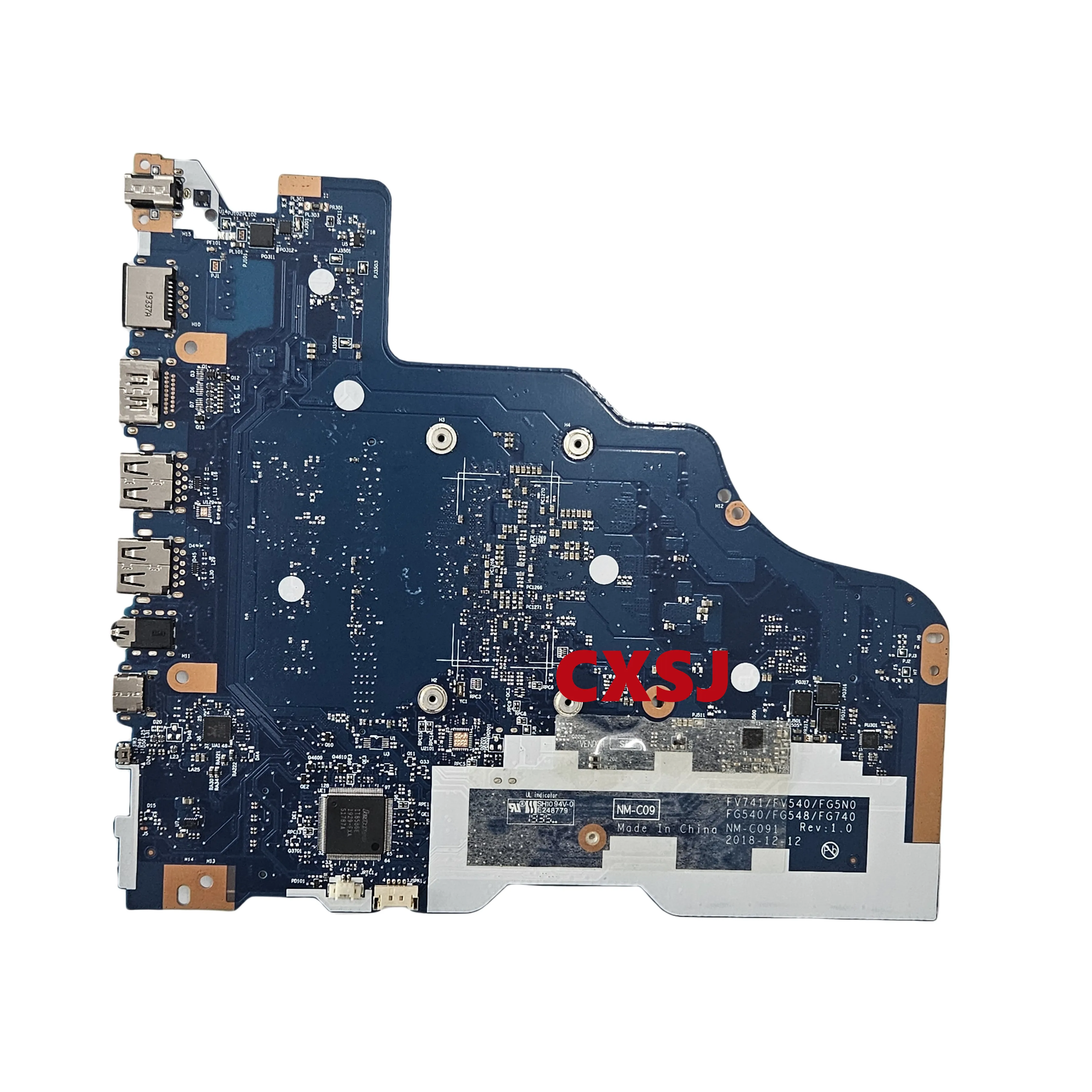 NM-C091 For Lenovo ideapad L340-15IWL L340-17IWL laptop motherboard 5B20S421592 With Core i3 i5 i7 CPU 0G/4G RAM DDR4 Mainboard