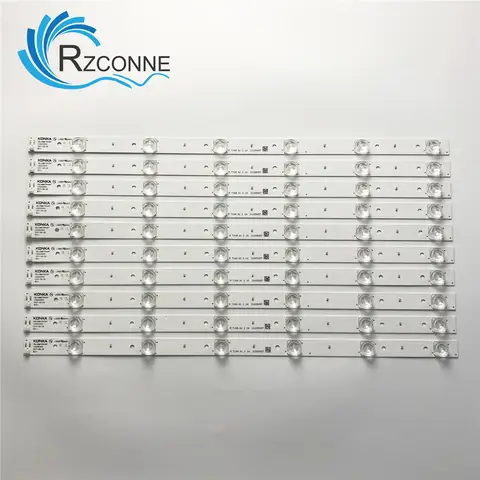 LED 백라이트 스트립 램프, dexp u49d9000k KONKA UDL49MH794ANT 35022653 UDL49MH794LN UDL49MH794LN RF-AA490E30-0601S-06, 6 개