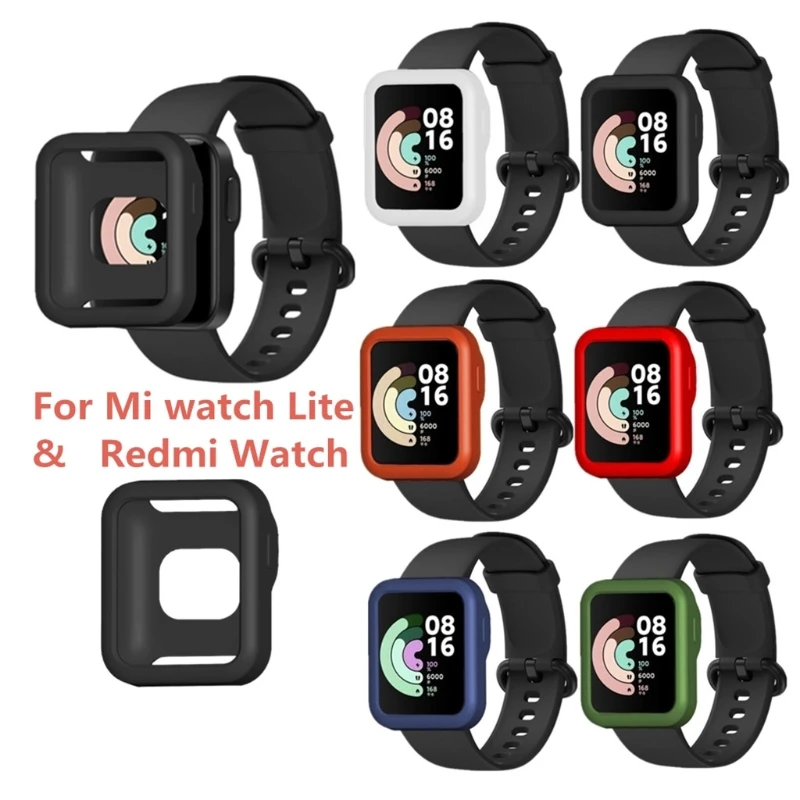 

for Mi Watch Lite Redmi Watch Silica Watch Scratch Proof Protector Cover Drop shipping