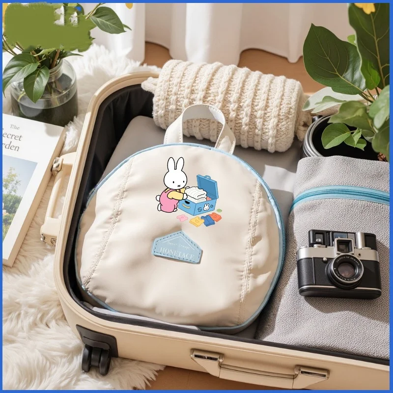 

Сумка для хранения нижнего белья Miffy Kawaii Cartoon Miffy, дорожная портативная сумка для хранения носков, облегающая сумка для хранения одежды