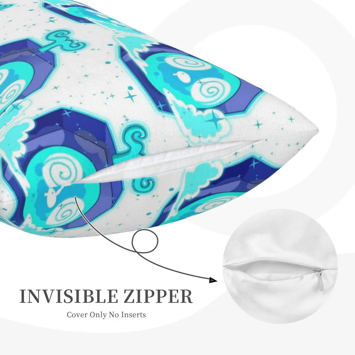 Blox Fruits Game مستطيل المخدة غطاء الوسادة ديكور غرفة نوم السرير المنزل الراحة رمي وسادة