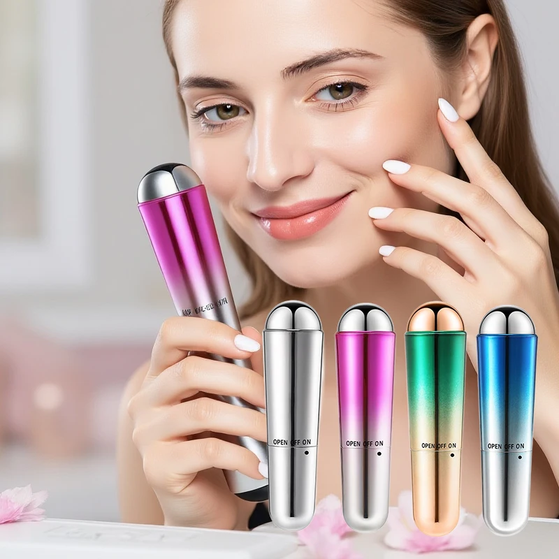 Dispositivo elettrico per massaggio facciale Multifunzionale Cura della pelle del viso Massaggiatore di bellezza Viso pulito Ringiovanimento della pelle Lifting Stringere