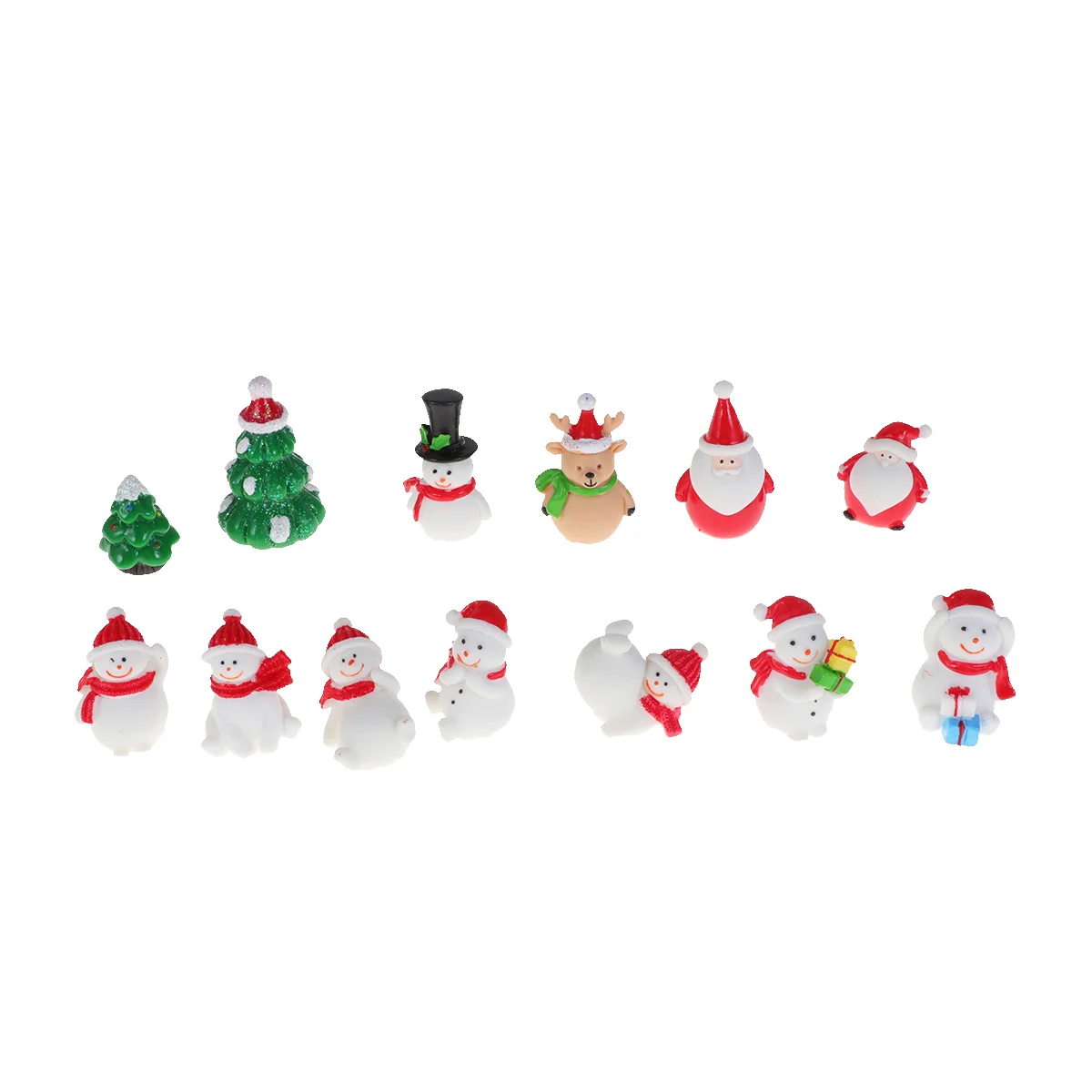 

13 Pcs Outdoor Child Christmas and Crafts for Kids Xmas Desktop Decoration