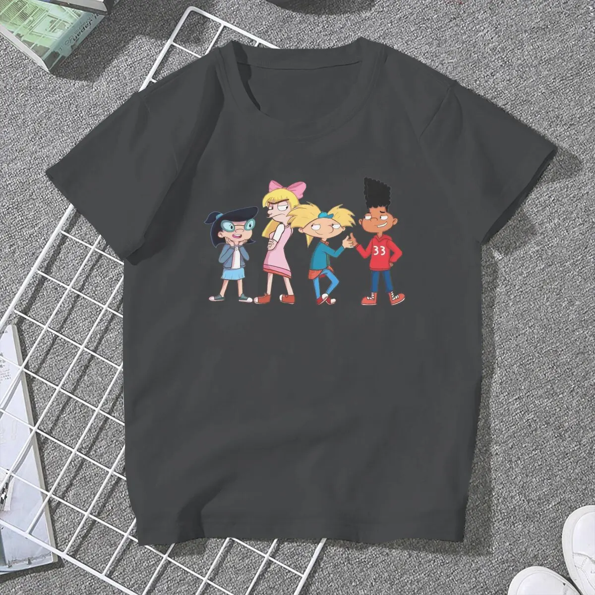 Good Boy Women Clothes Hey Arnold Tuck Tucker Domestic Comedy Oversized T-shirt Goth Vintage Female Clothing