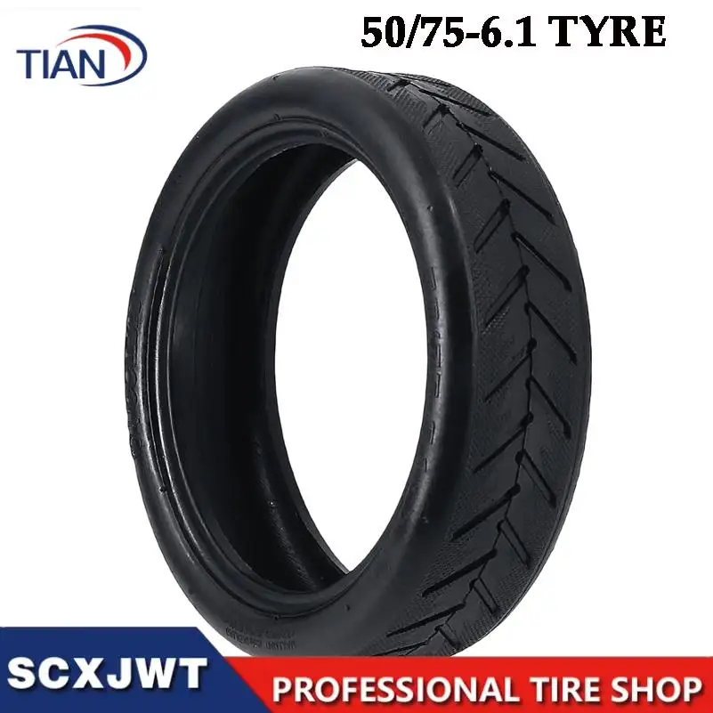 Compatible 50/75-6.1 Outer Tire Upgrade & 8 1/2X2 Inflatable Replacement Tire for For Xiaomi Mi Home M365 Electric Scooter