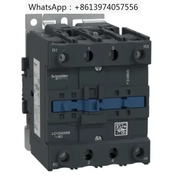 LC1D40008F7 TeSys Deca contactor,4P(2NO+2NC),AC-1 =440V 60 A 110V AC 50/60Hz coil