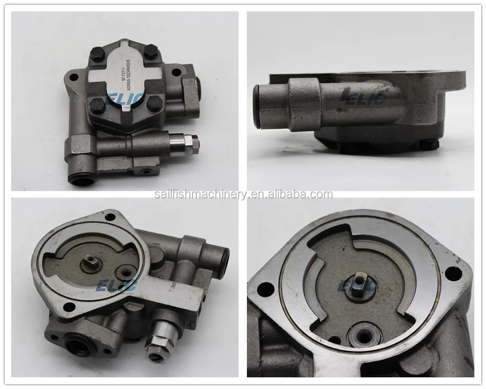 

【2026】PC200-3 Mini Excavator Gear Pump HPV90-3 Single Gear Hydraulic Pump for Replacement