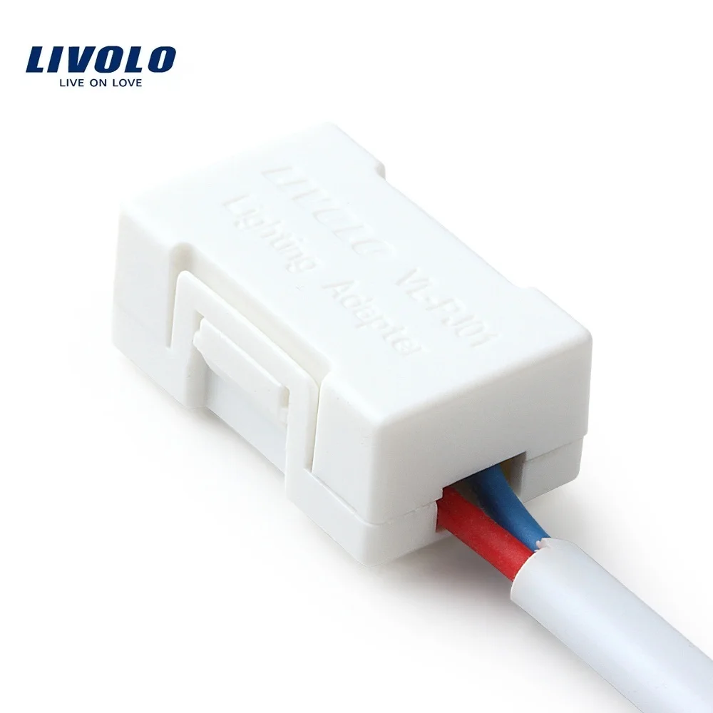 Livolo Lighting Adapter for The Saviour of The Low Wattage LED Lamp Plastic Materials 3pcs/Lot