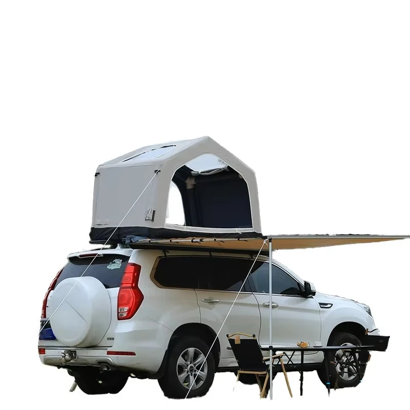 

Автоматическая надувная палатка на крышу автомобиля, быстрораскладная, водонепроницаемая (3000 мм), для летнего использования, на 2-3 человек, для внедорожников и кемпинга.