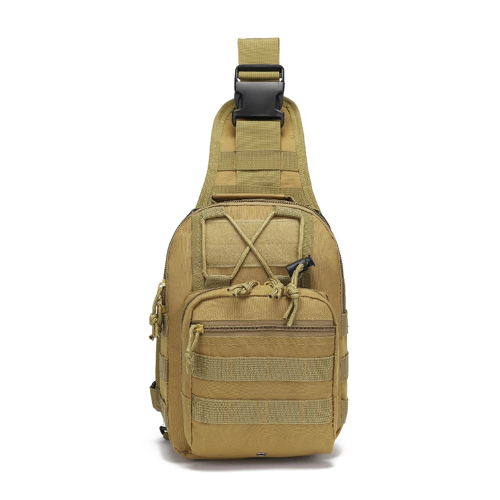 Men Cross body Sling Backpack Shoulder Chest Bag Travel Outdoor Sports Climb Tactical Military Nylon Male Side Messenger Bag