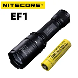 NITECORE EF1 Explosion-proof Flashlight XM-L2 U3 LED 830Lumens beam 270 meter ProTorch Tactical Gear search torch with Land