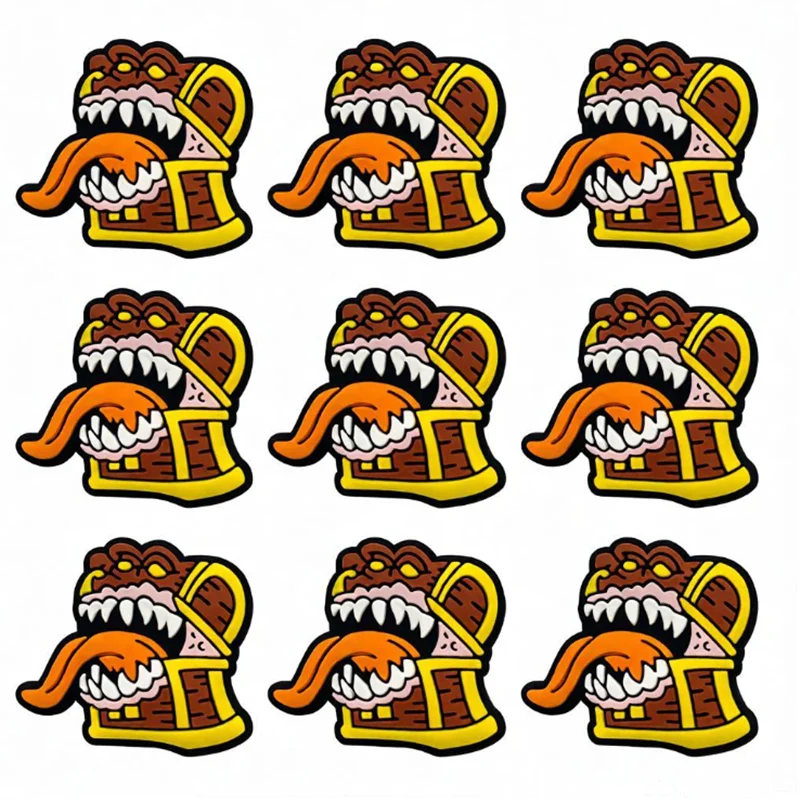 20Pcs New Silicone Beads Food Grade Cartoon Silicone Focal Beads Wholesale DIY Pacifier Chain Bracelet Jewelry Accessories
