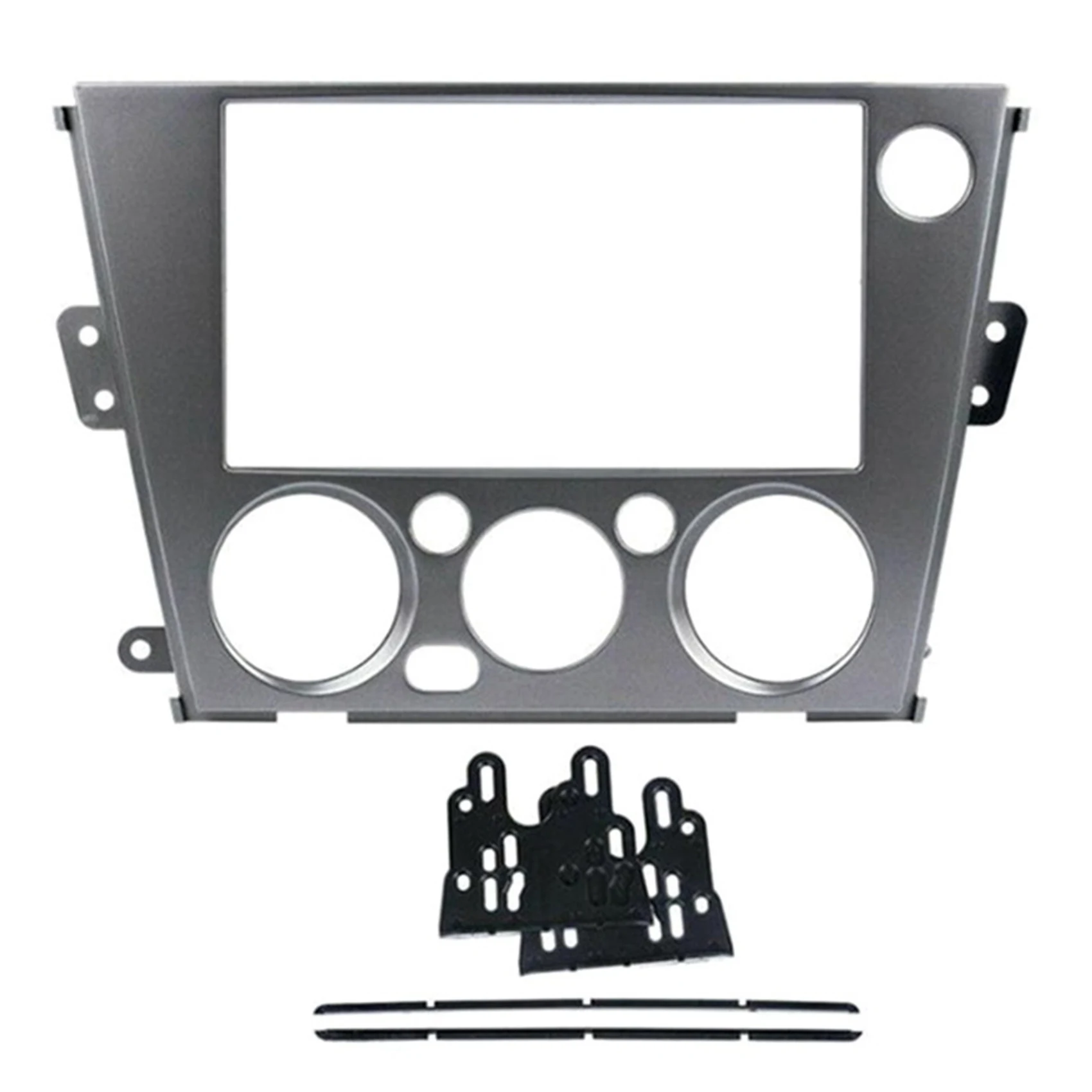 Car 2Din Dash Autoradio Fascia Mount Kit Frame Stereo for Subaru Legacy Outback Left Hand 2005-2009