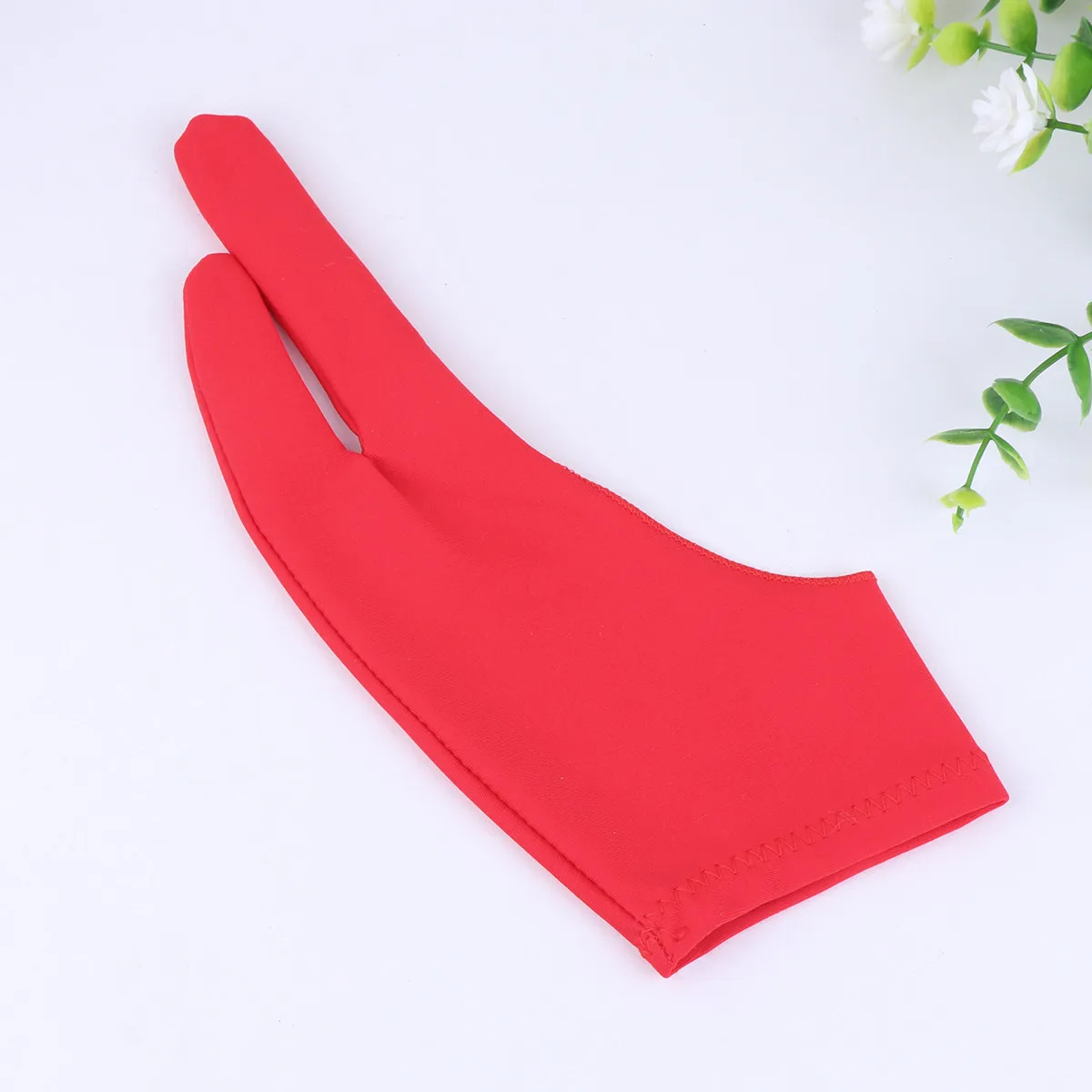 

2Pcs Drawing Gloves for Artists Sketching Painting on Graphics Tablets Spandex Anti-Fouling Sweat-Resistant Thin Breathable